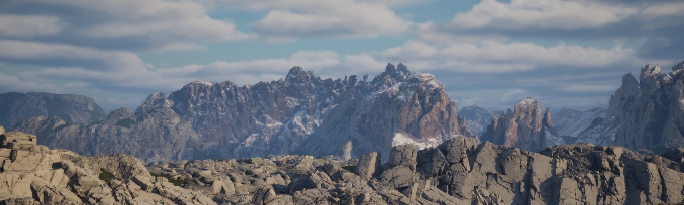 Unreal Engine environment developed for Air Eagle
